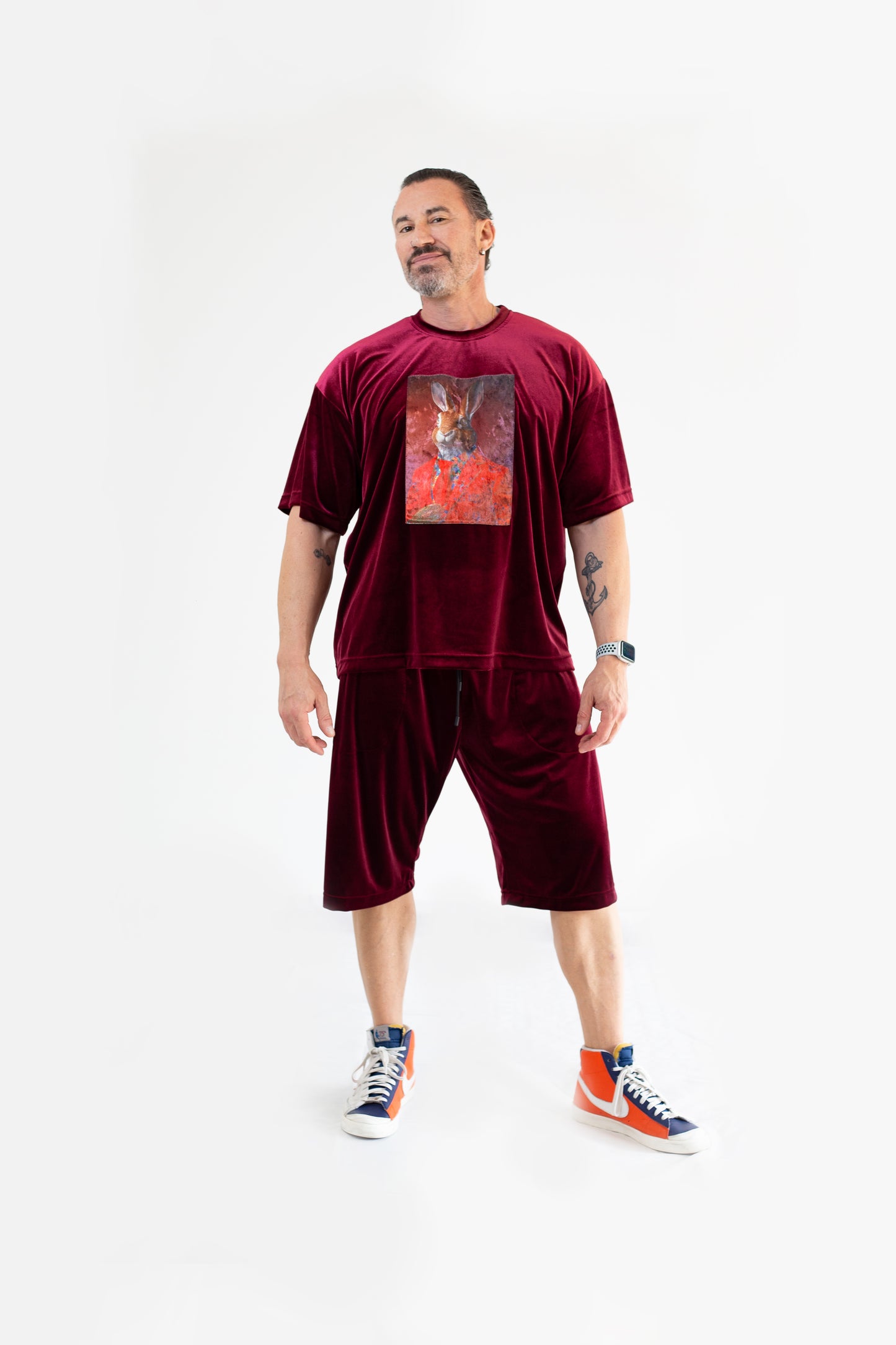 Traje de hombre "Liebre" Rojo