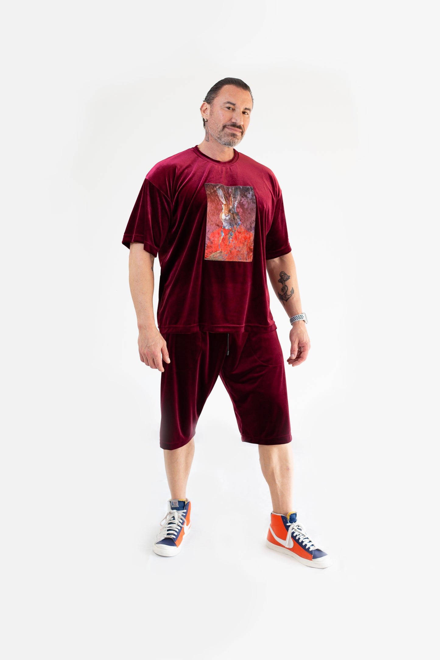 Traje de hombre "Liebre" Rojo