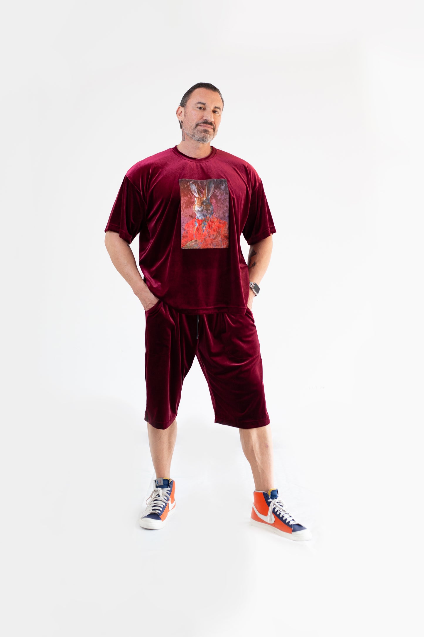 Traje de hombre "Liebre" Rojo