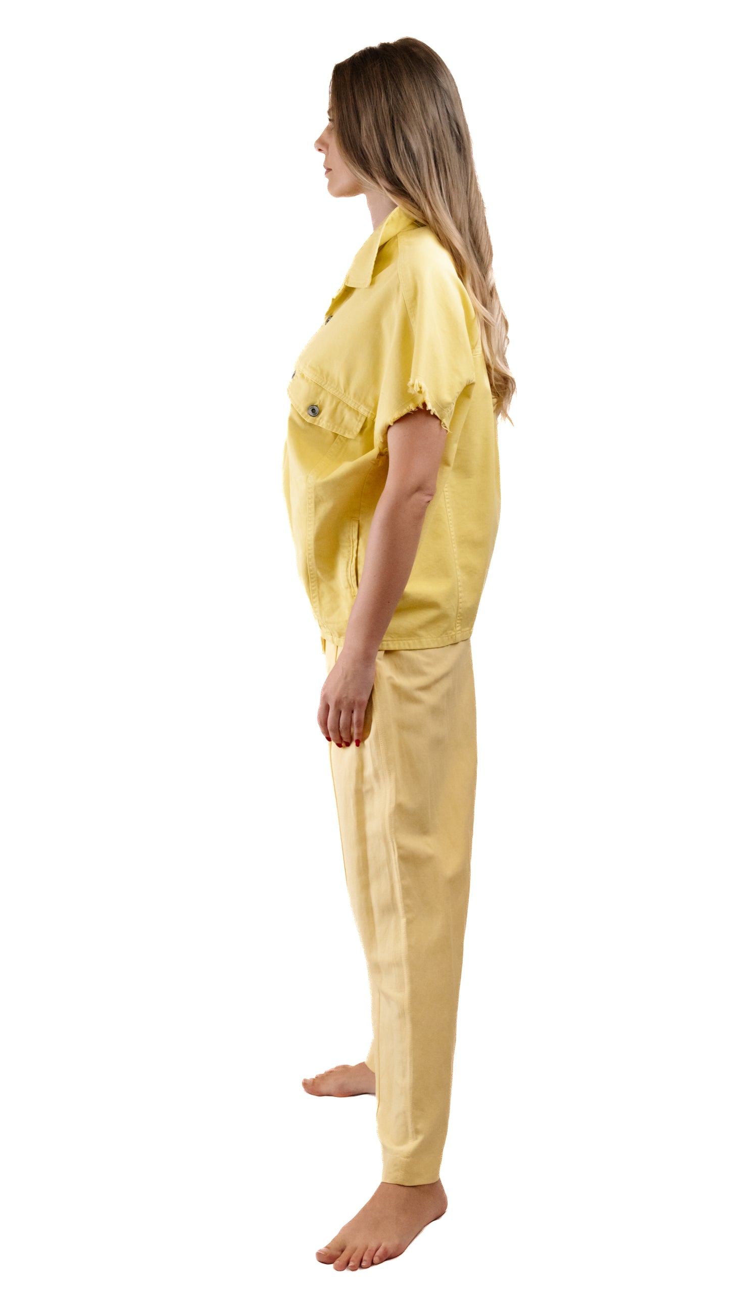 Yellow Pantsuit