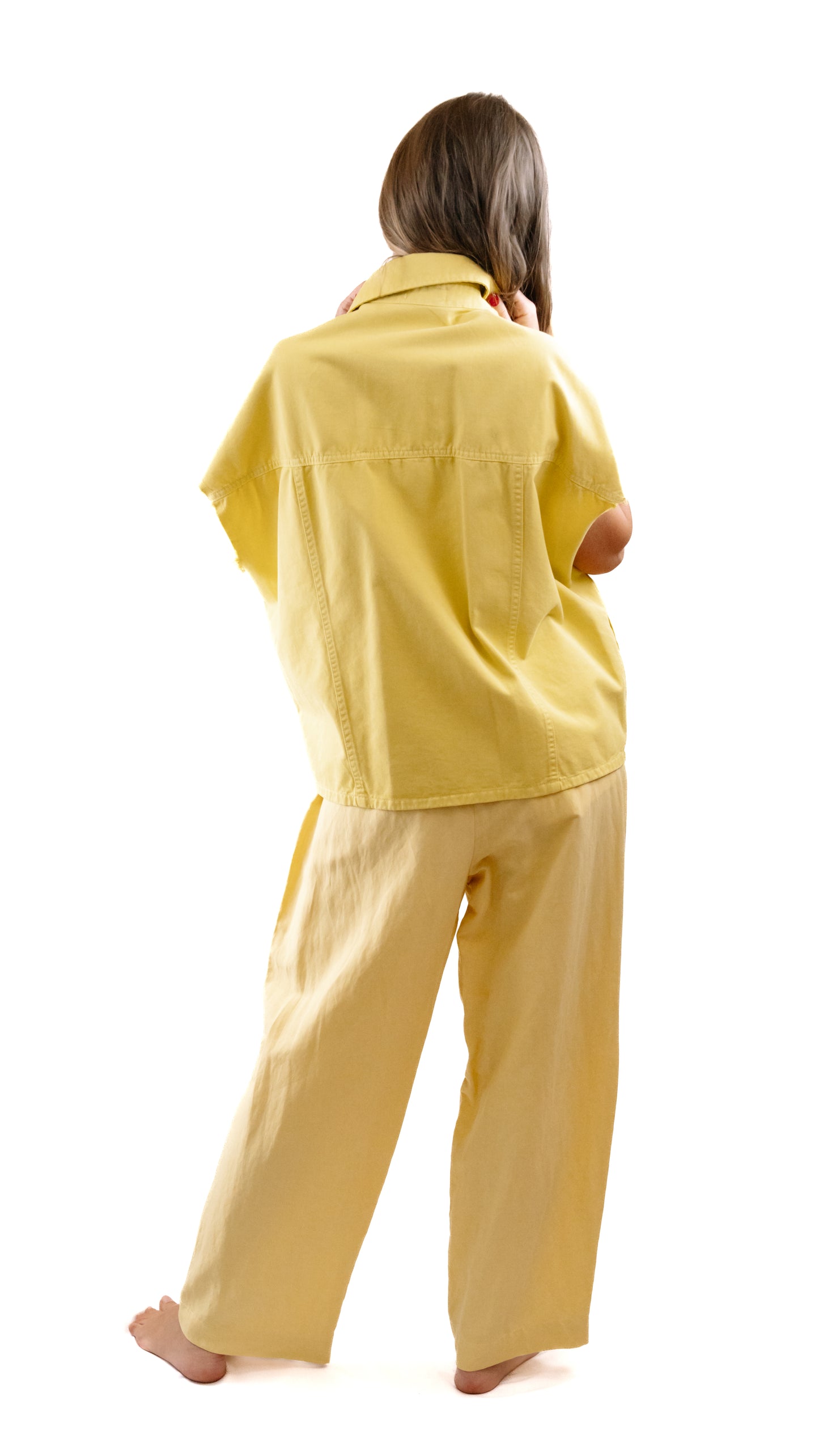 Yellow Pantsuit