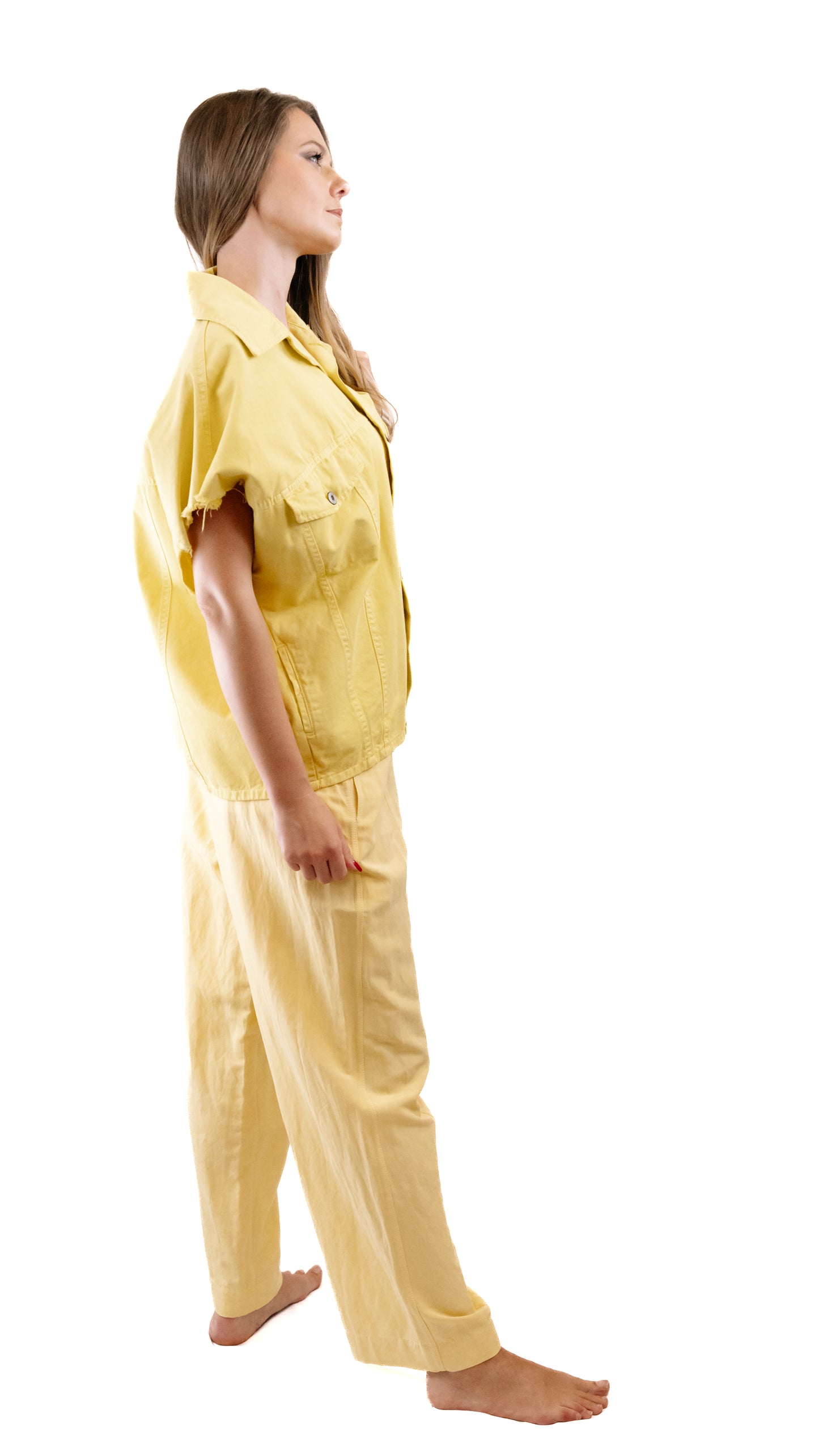 Yellow Pantsuit