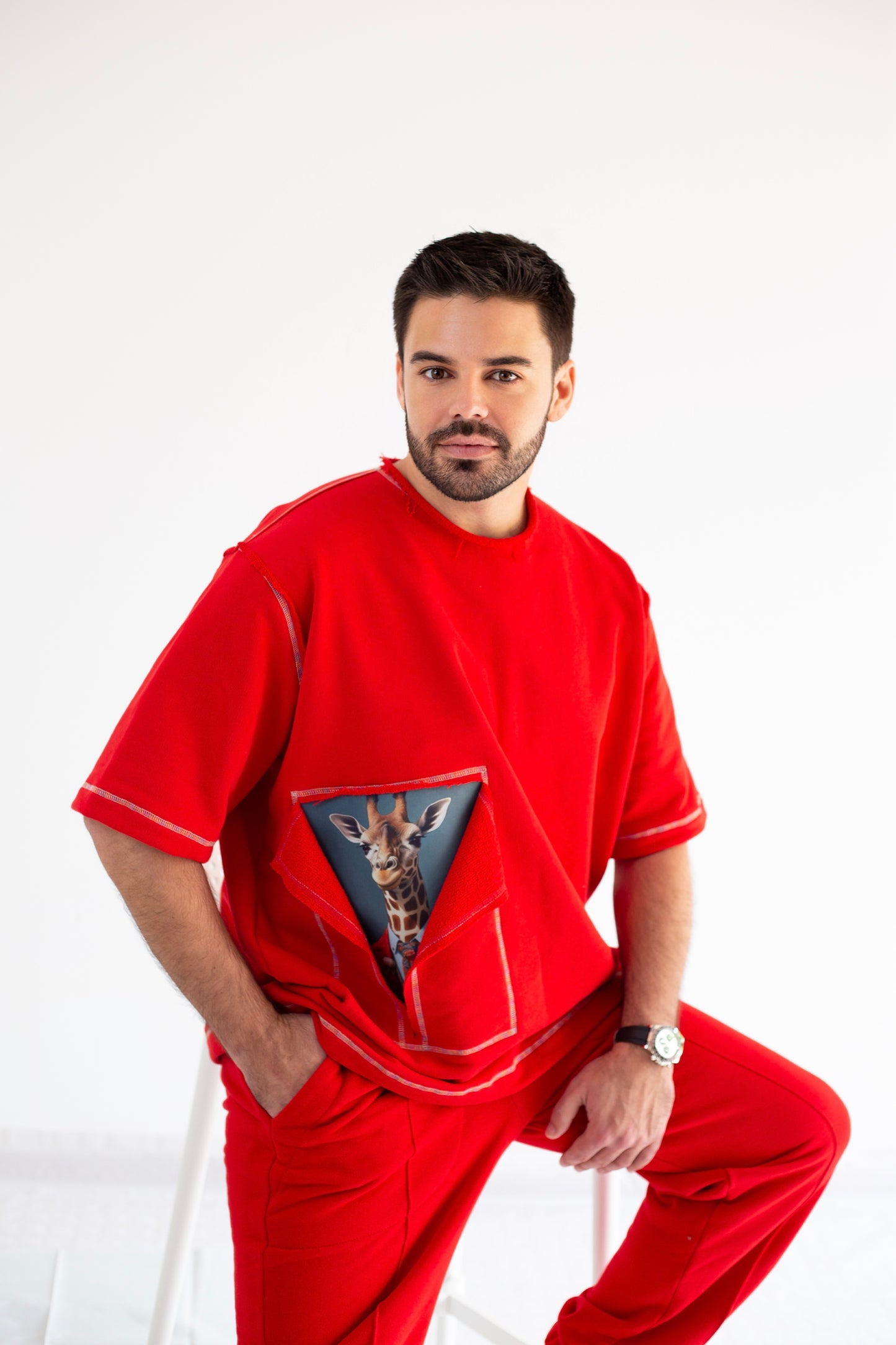 Traje de hombre "Jirafa"