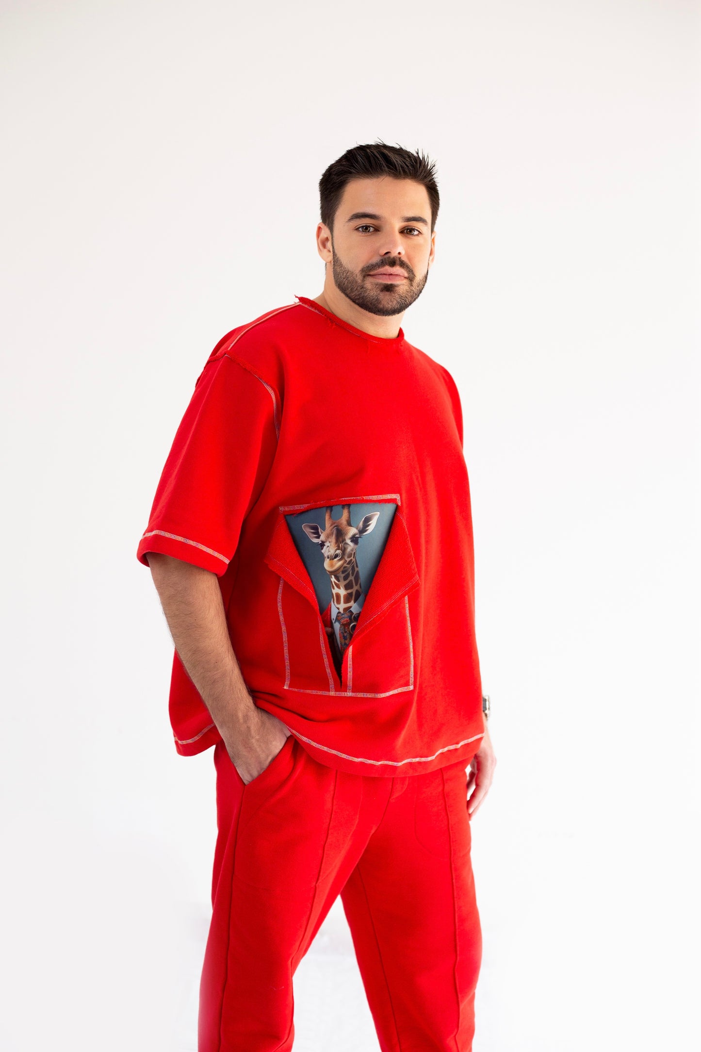 Traje de hombre "Jirafa"