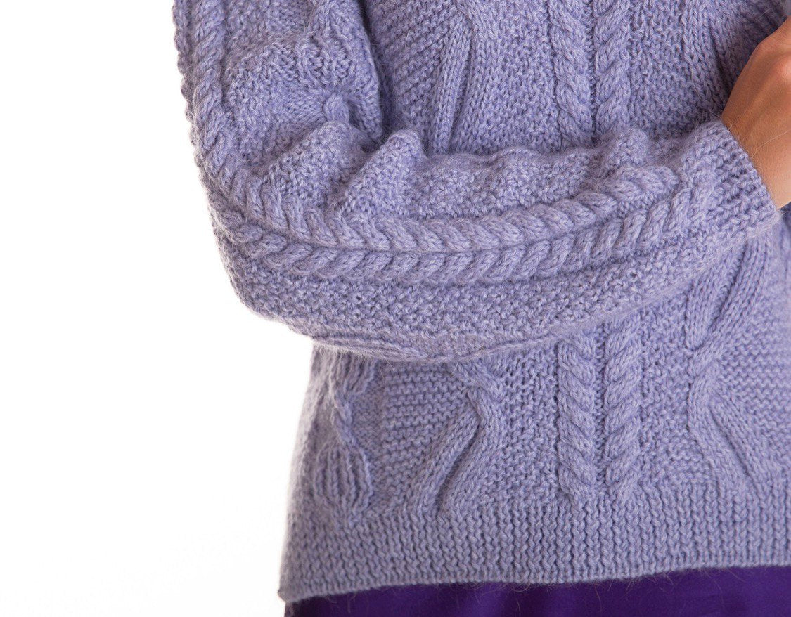 Lavender Mohair sweater