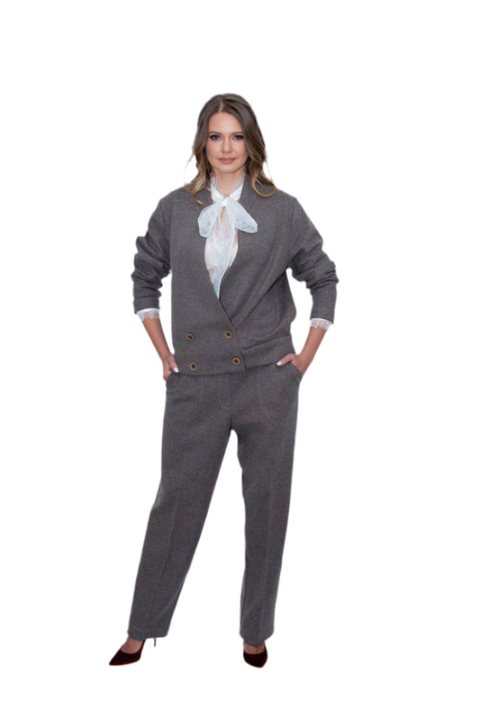 Wool Suit - Gray Swan