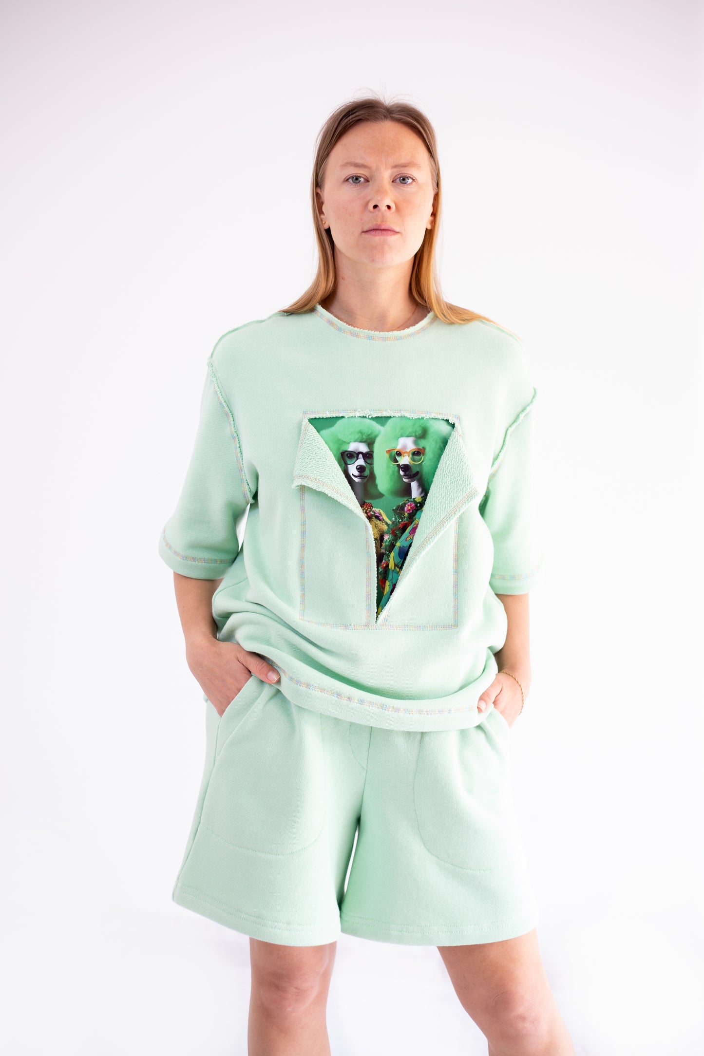 Women's Suit "Dogs" Mint