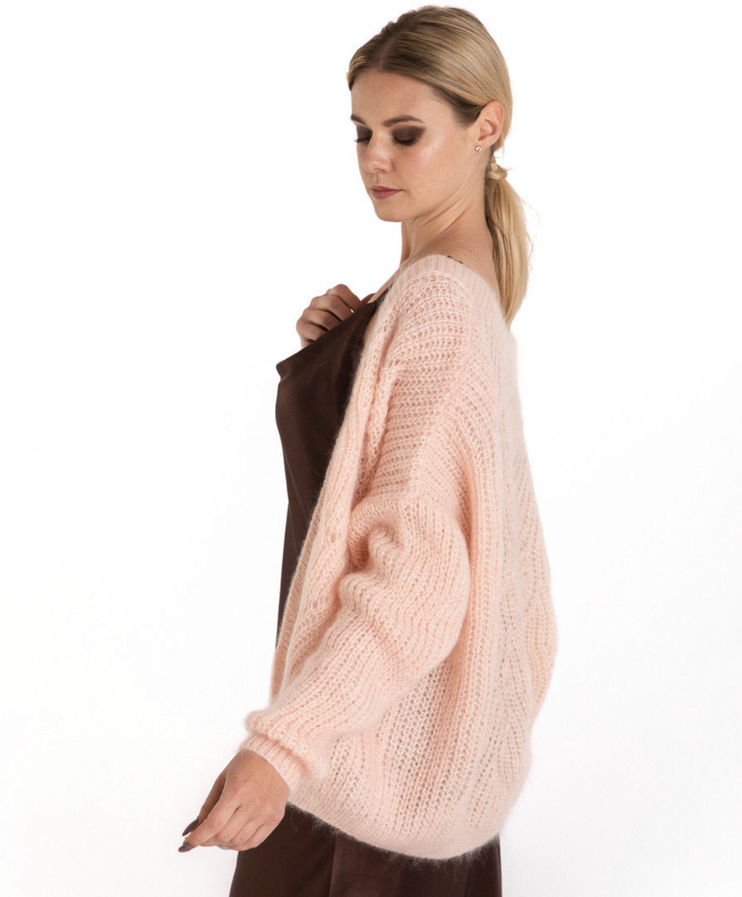 Cardigan Rosa