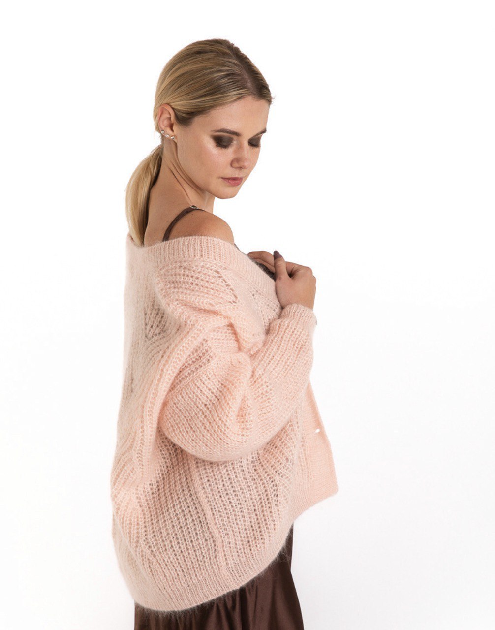 Cardigan Rosa