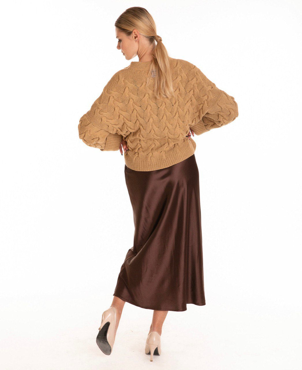 Cashmere Cardigan - Camel