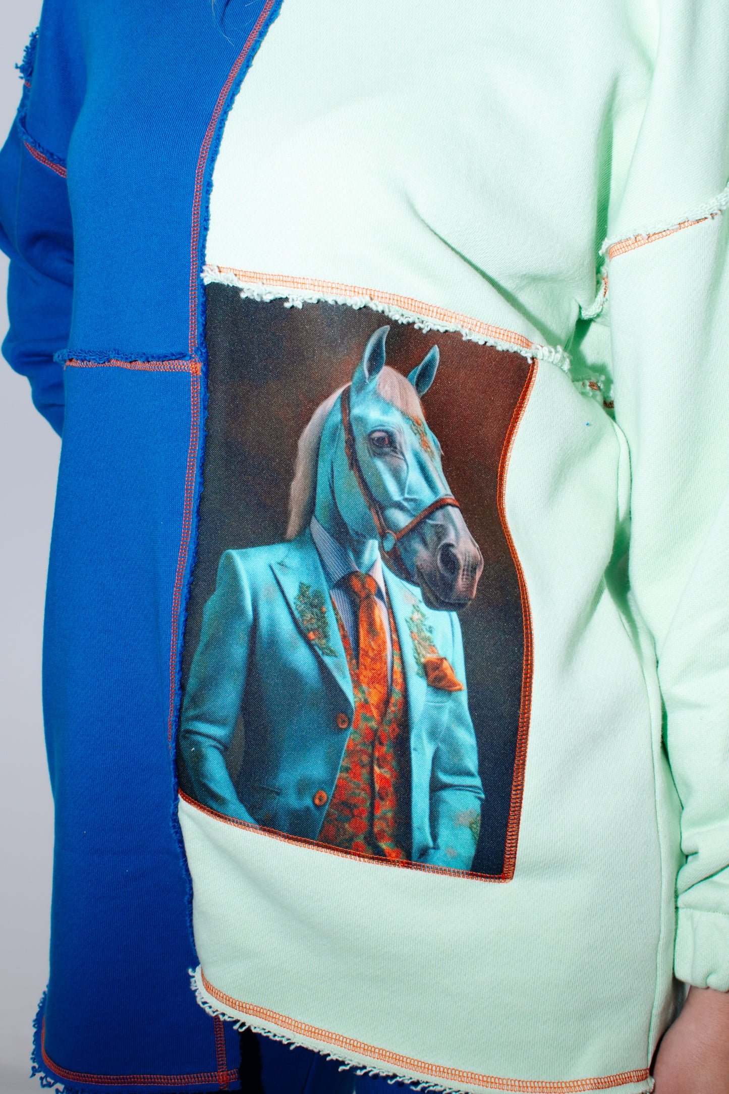 Mint and Blue Horse Zootopia Suit